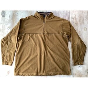 REI Sweater‎ Jacket 1/4 Zip Light Fleece Pullover Essential Outdoors Hiking XL